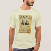 Al Capone FBI Most Wanted Tee、アメリカのギャング Tシャツ (正面)