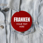 AL FRANKENの選挙のギア 缶バッジ (インサイチュ)