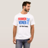 Al Franken/トニーのウィーナーの2012年の選挙 Tシャツ (正面フル)