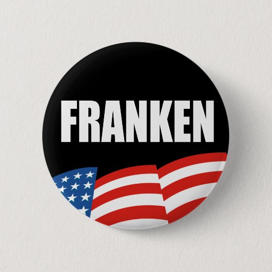 AL FRANKEN 缶バッジ (正面)