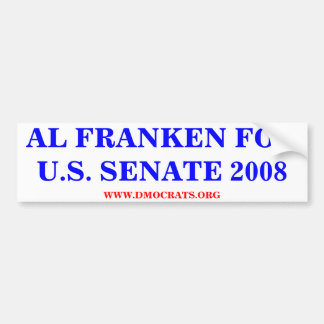 AL FRANKEN FOR US JOURNEY 2008シール バンパーステッカー