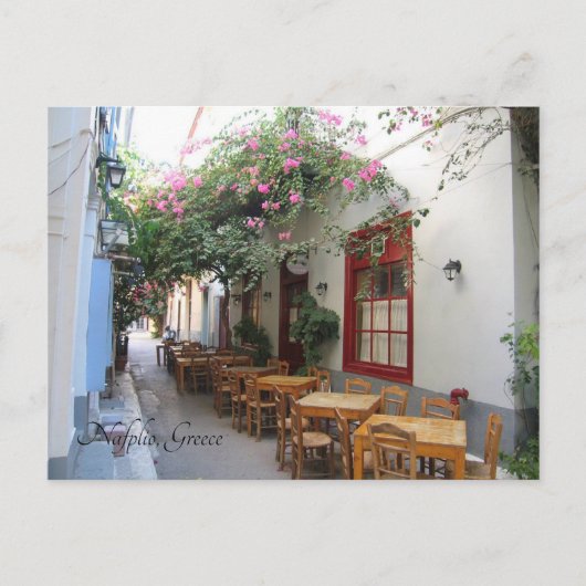 Al Fresco, Nafplio, Greece – ポストカード (正面)