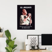 Al Jolson on Tour Poster ポスター (ホームオフィス)