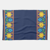 Al Netilat Yadayim Folk Star of David Handwashing キッチンタオル (横)