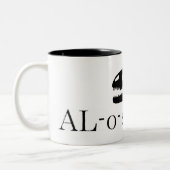 Al O Sawr私達スカルの第一のマグ ツートーンマグカップ (左)