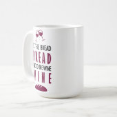 Al pan, pan, y al vino, vino コーヒーマグカップ (正面左)