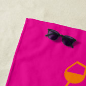 Al pan, pan, y al vino, vino ビーチタオル (インサイチュ)