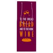 Al pan, pan, y al vino, vino ワインギフトバッグ (正面)