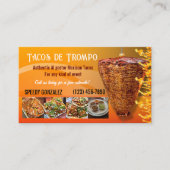 Al pastor Tacos名刺 名刺 (正面)