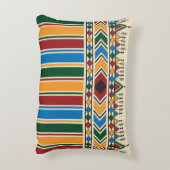 Al-Qatt Al-Asiri幾何学的パタインスパイアーン。 アクセントクッション (裏面(縦))