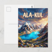 Ala-Kul Lake Kyrgyzstan ポストカード (正面/裏面)