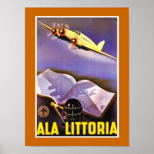 Ala Littoria ポスター