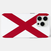Alabamaの旗のApple iPhone 15 Pro Maxケース Case-Mate iPhoneケース (裏面 (横))