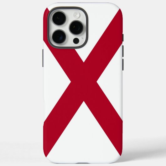 Alabamaの旗のApple iPhone 16 Pro Maxケース Case-Mate iPhoneケース (裏面)