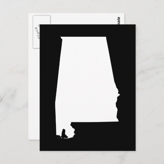 Alabamaの独自の発表の作成 ポストカード (正面/裏面)