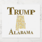 ALABAMA  スパークリングワインラベル (シングルラベル)