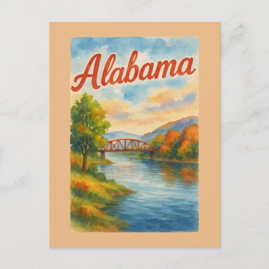 Alabama ポストカード (正面)