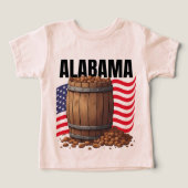 Alabama Bella+Canvas Tri-Blend (デザイン正面)