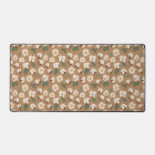 Alabama Cotton Blossom Pattern - Southern Botanica デスクマット (正面)