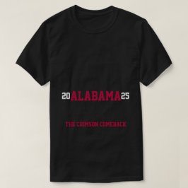 Alabama Crimson Tide 2025 Tシャツ