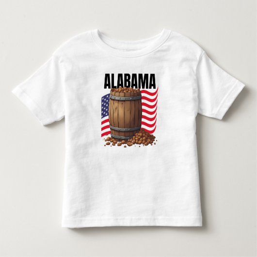 Alabama Fine Jersey トドラーTシャツ (正面)