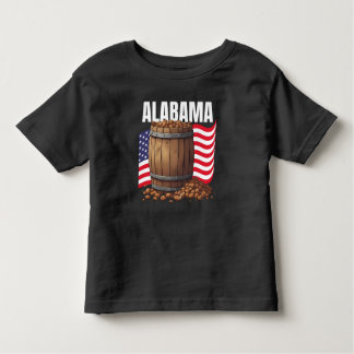 Alabama Fine Jersey Dark トドラーTシャツ