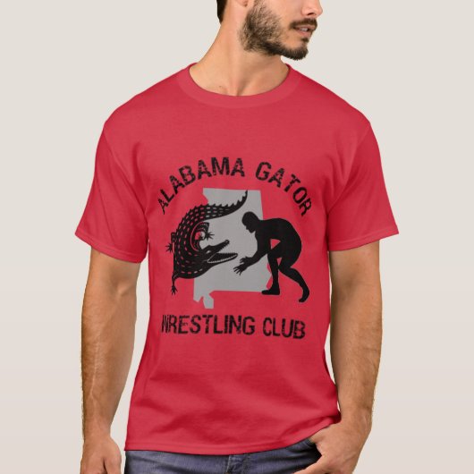 Alabama Gator Wrestling Club Tシャツ (正面)