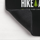 Alabama Hike Little River Canyon Tree Retro Graphi マウスパッド (コーナー)