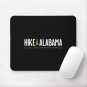 Alabama Hike Little River Canyon Tree Retro Graphi マウスパッド (マウス)