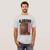 Alabama Men's T-Shirt Tシャツ (正面フル)