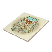 Alabama Nurse Caduceus タイル (側面)