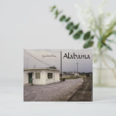 Alabama Railroad Office in Elba Alabama ポストカード (スタンド正面)