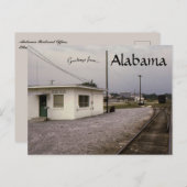 Alabama Railroad Office in Elba Alabama ポストカード (正面/裏面)