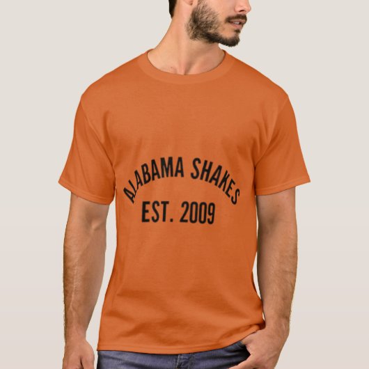 Alabama Shakes EST 2009 ヴィンテージスタイルTシャツ 音楽への賛辞 Tシャツ (正面)