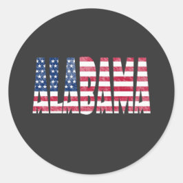 Alabama state ラウンドシール