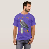 Alabama Territory Bird The Common Flicker Oversize Tシャツ (正面フル)