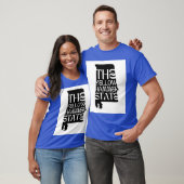 Alabama The Yellow Hammer State Nickname AL Outlin Tシャツ (ユニセックス)