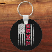 Alabama Throwback Patriotic Flag Design For Men Wo キーホルダー (正面)