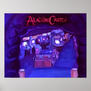 Aladdinの城(blackliteの能動態) ポスター