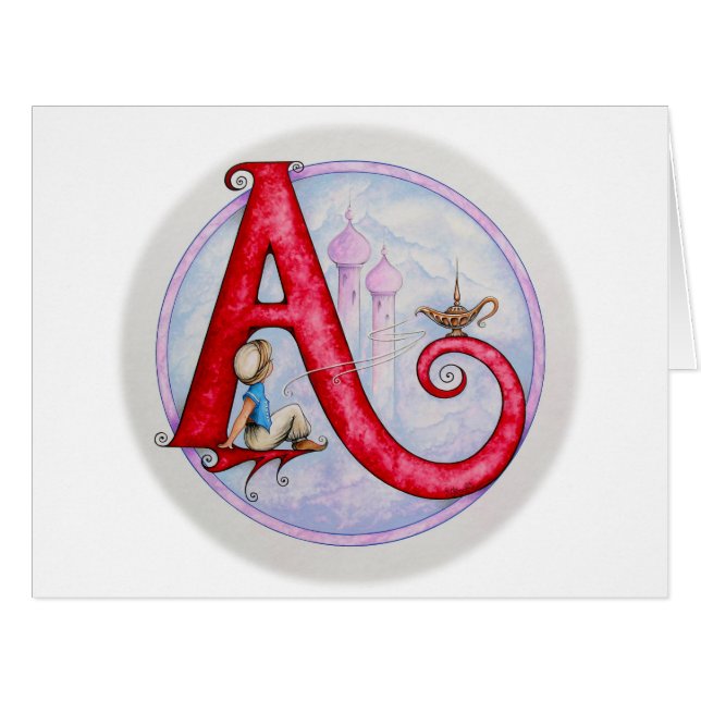 AladdinのAランプ、Aの願い (正面横)