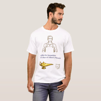 Aladdin the Assembler:アルバートの工具12日間 Tシャツ