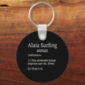 Alaia Surfers Alaia Surfer Funny Fake Definition S キーホルダー (正面)