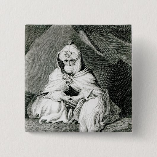 Alameenベンモハメッド 缶バッジ (正面)