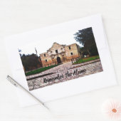 Alamo長方形ステッカー 長方形シール (封筒)