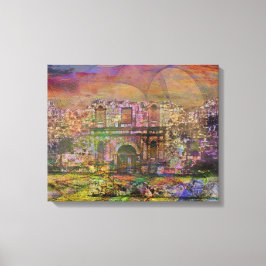 Alamo -秋の後 – 矩形キャンバスアート キャンバスプリント