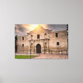 Alamo Under The Rising Sun Canvas Art キャンバスプリント