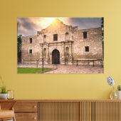Alamo Under The Rising Sun Canvas Art キャンバスプリント (インサイチュ (リビング))