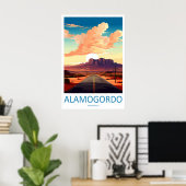 Alamogordo New Mexico National Poster Ski Travel ポスター (ホームオフィス)