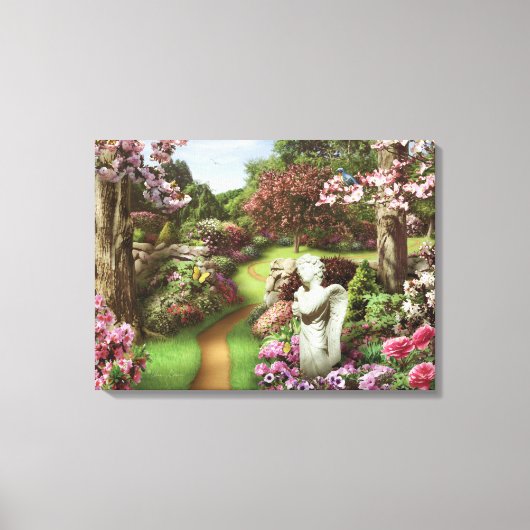 Alan Giana "エンジェルの抱擁"キャンバスプリント キャンバスプリント (正面)