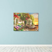 Alan Giana "天国・オン・アース" Canvas Print キャンバスプリント (インサイチュ (ウッドフロア))